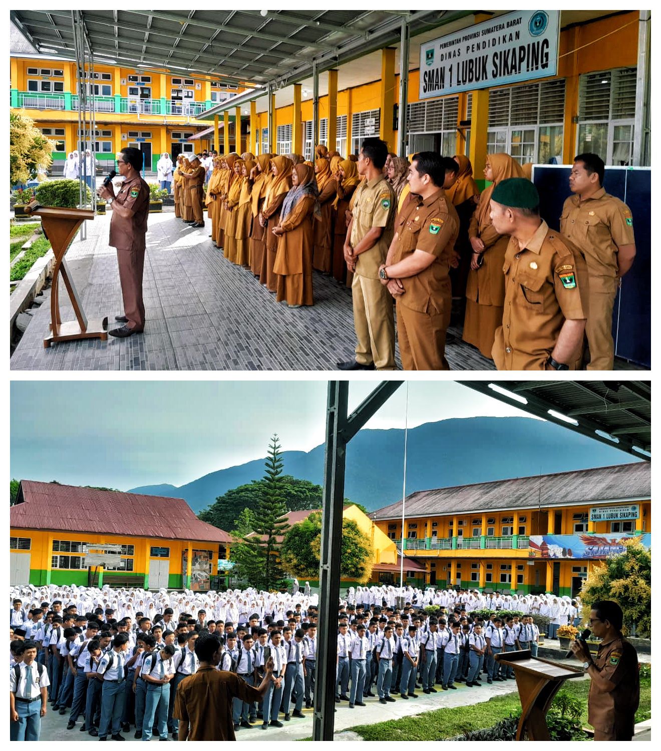 Pembukaan Pesantren Ramadhan dan Optimalisasi Aplikasi Shollu di SMAN 1 Lubuk Sikaping
