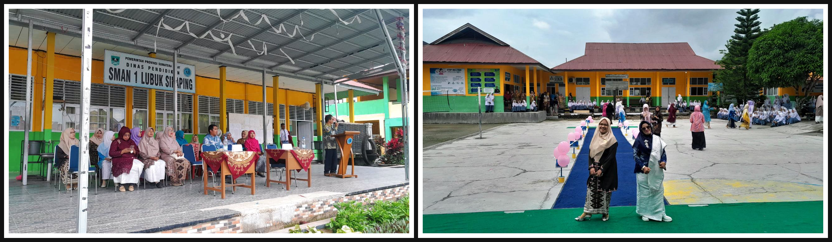 Meriah dan Inspiratif: Pembukaan Fashion Show Hari Kartini oleh Kepala Sekolah dan Penampilan Ibu Guru SMAN 1 Lubuk Sikaping