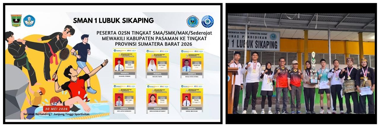 6 Atlet SMAN 1 Lubuk Sikaping Lolos ke O2SN Tingkat Provinsi 2026