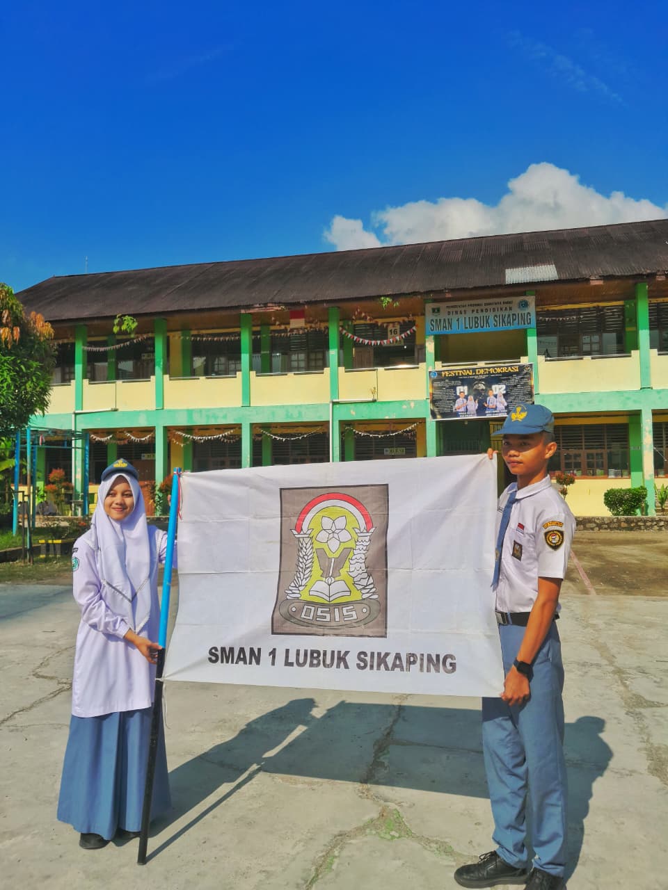 Selamat dan Sukses! Ketua OSIS, ROHIS, dan MPK SMAN 1 Lubuk Sikaping Resmi Mengemban Amanah