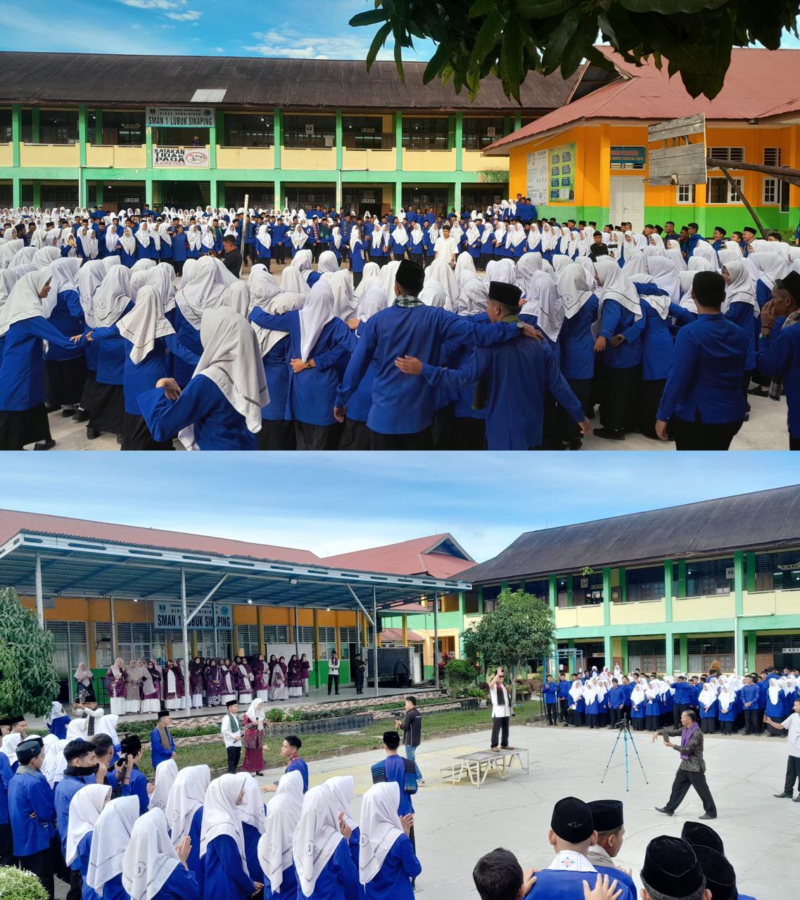 "Momen Haru Kultum Terakhir Kelas XII SMAN 1 Lubuk Sikaping: Akhir Indah di Sekolah Tercinta"